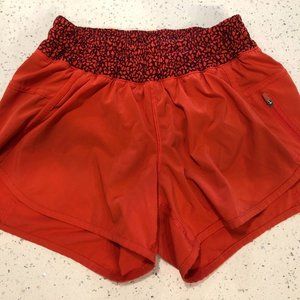Lululemon Coral Working Running Tracker Short